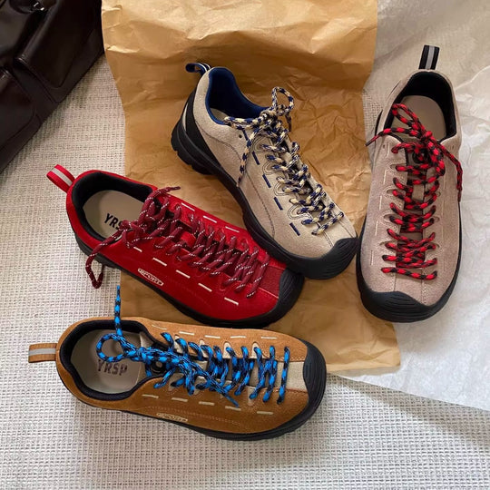 Damen Sportliche Wanderschuhe mit griffiger Sohle und atmungsaktiver Oberfläche EB