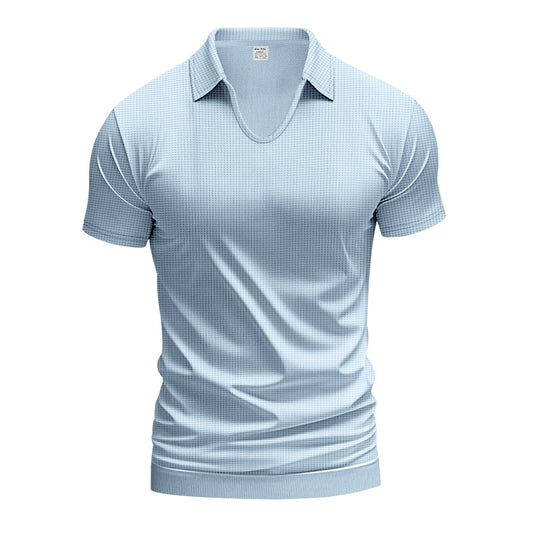 Herren Polo-Shirt mit strukturiertem Design und modernem Schnitt EB
