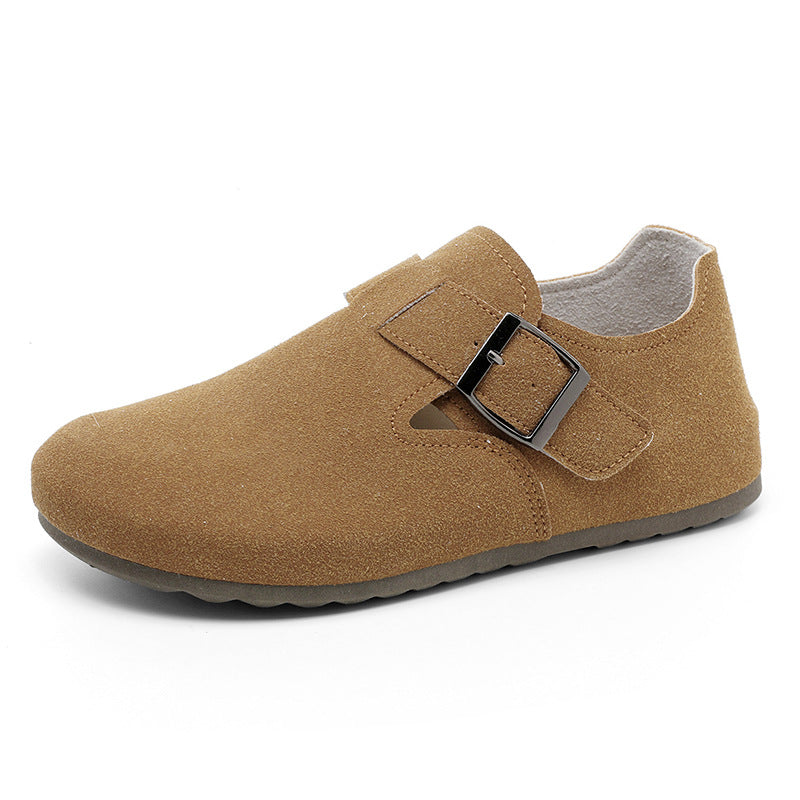 Damen Bequeme Slipper mit verstellbarem Riemen und modischem Design EB