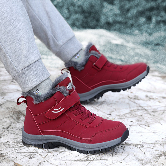 Damen Winterstiefel mit isolierendem Futter und rutschfester Sohle EB