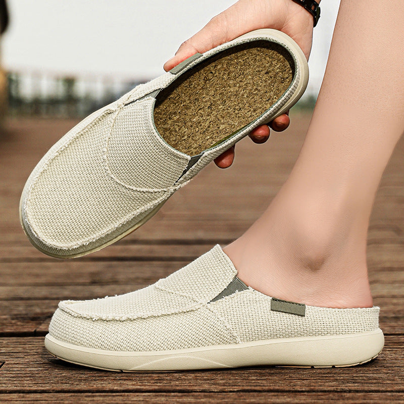 Damen Bequeme Slipper mit atmungsaktivem Obermaterial EB