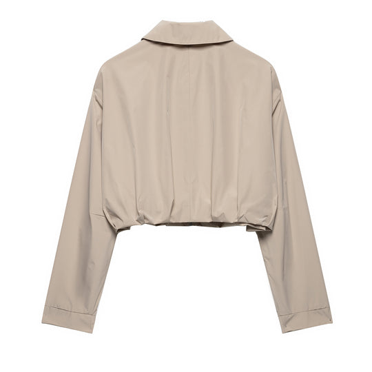 Damen modische cropped Jacke EB