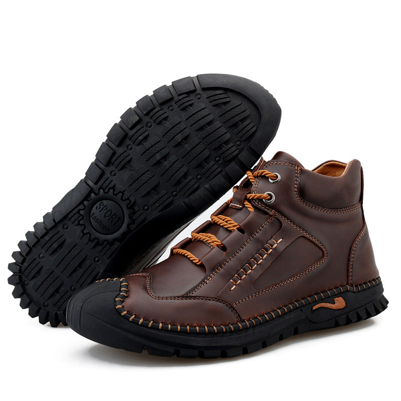 Herren Robuste und stylische Wanderschuhe mit rutschfester Sohle und atmungsaktiver Konstruktion EB