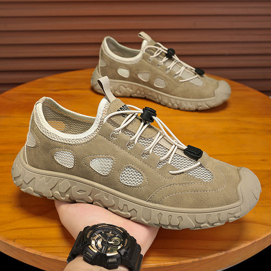 Damen Outdoor-Sneaker mit atmungsaktiver Oberflächenstruktur und dämpfender Sohle EB