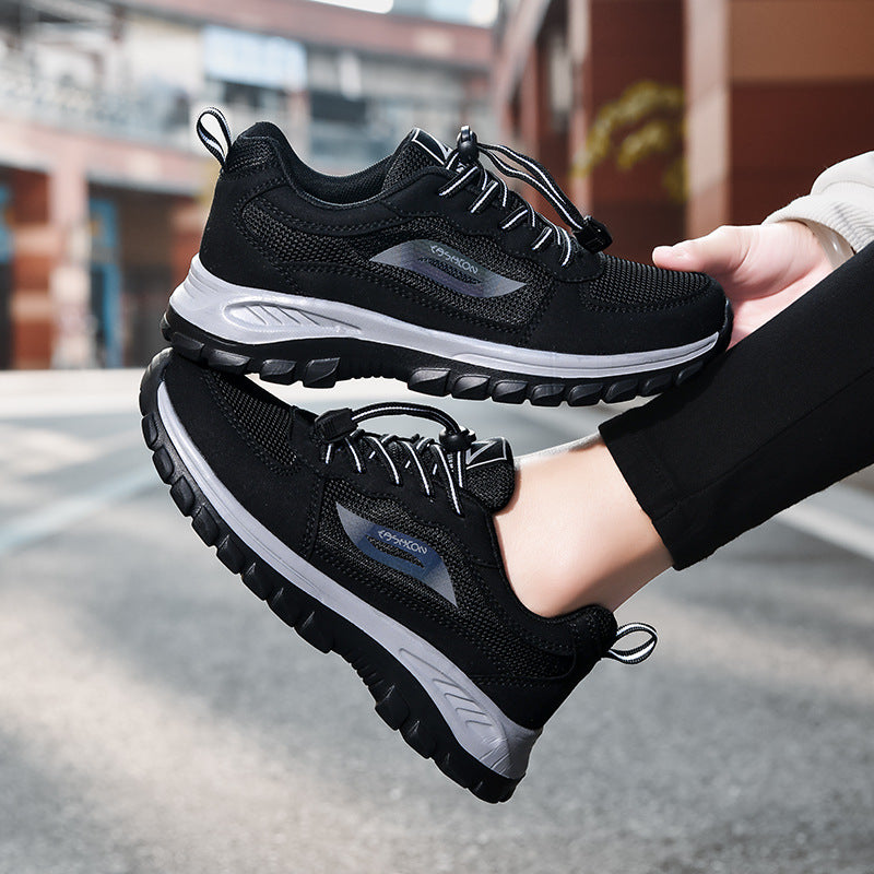 Damen Sportliche Laufschuhe mit atmungsaktiver Mesh-Oberfläche und rutschfester Sohle EB