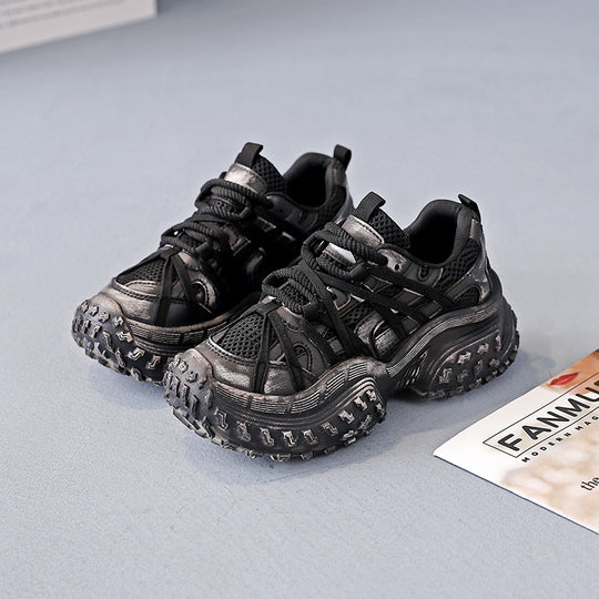 Damen Sportliche Freizeitsneaker mit innovativem Schnürsystem und rutschfester Sohle EB