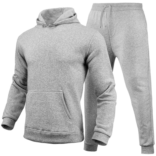 Damen Sportliches Hoodie- und Jogginghose-Set aus hochwertigem Baumwollmix EB