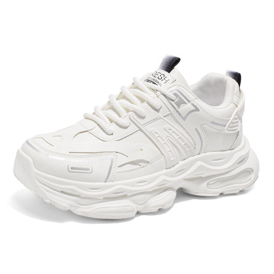 Damen Sportliche Sneakers mit stoßdämpfendem Sohlenprofil und atmungsaktivem Obermaterial EB