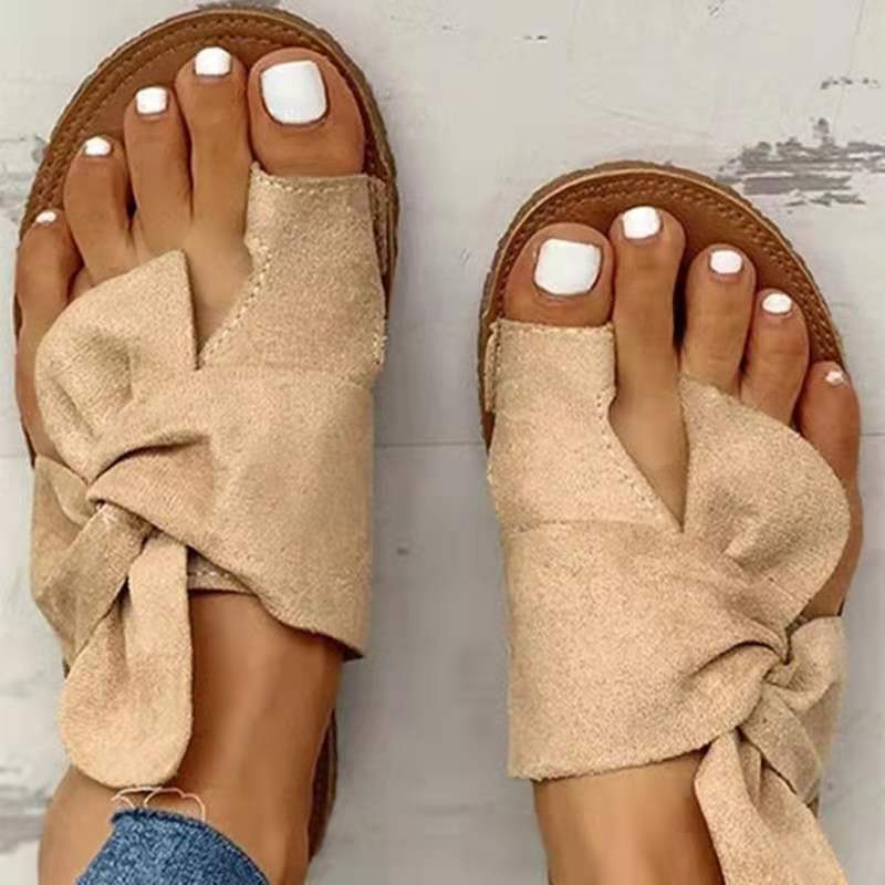 Damen Bequeme Knöchelriemen Sandalen EB