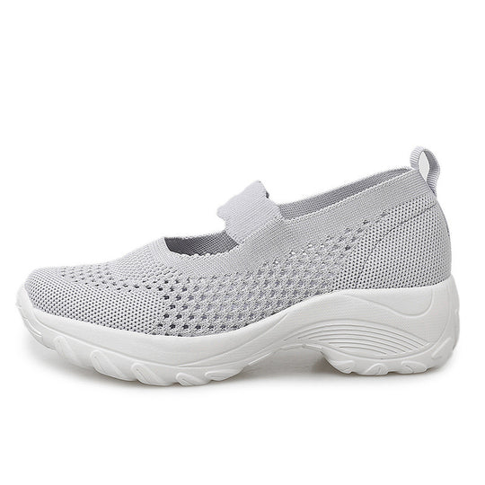 Damen Atmungsaktive Freizeitschuhe mit elastischem Schnürsystem EB