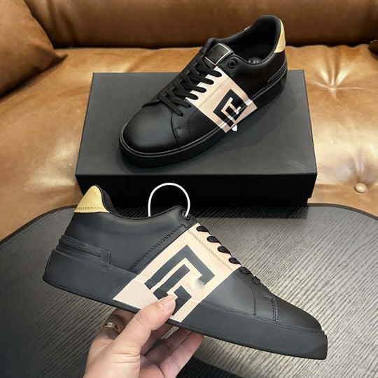 Damen Elegante Sneakers mit grafischem Design und robustem Profil EB