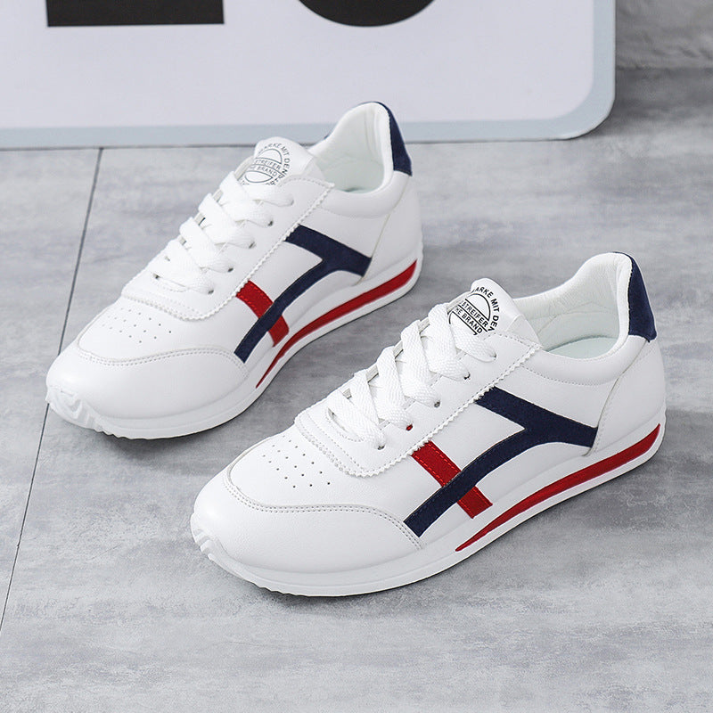 Damen modische Sneaker mit sportlichem Design und atmungsaktiver Sohle EB
