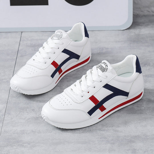 Damen modische Sneaker mit sportlichem Design und atmungsaktiver Sohle EB