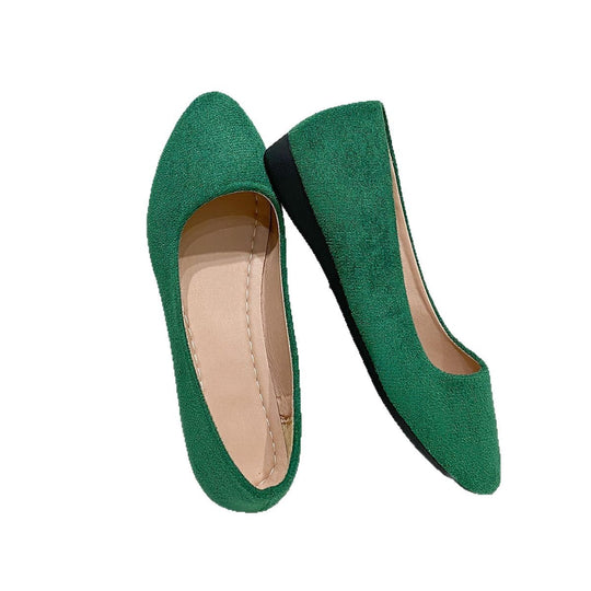 Damen Spitzen Ballerinas mit bequemer Sohle und eleganter Textur EB