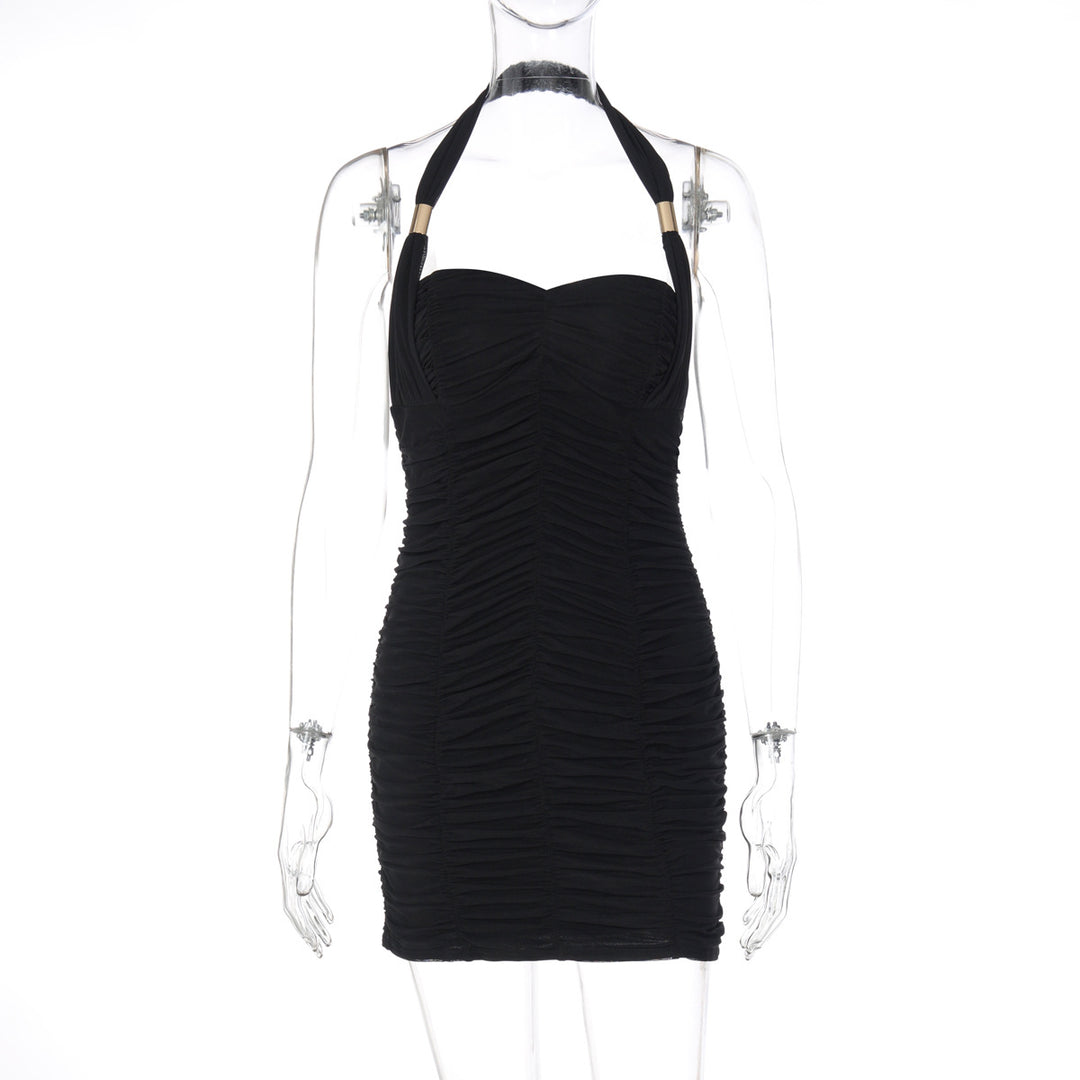 Damen Figurbetontes Korsettkleid mit Raffungen EB