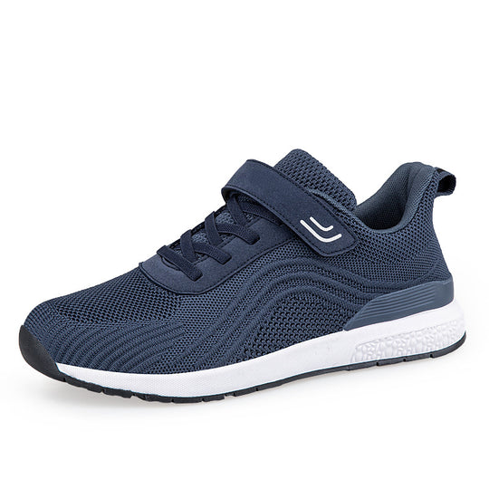 Damen Sportliche Sneaker mit verstellbarem Klettverschluss und atmungsaktivem Obermaterial EB