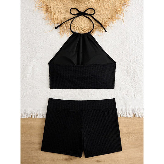 Damen Bikini-Set mit raffinierten Schnittdetails und elastischen Trägern EB