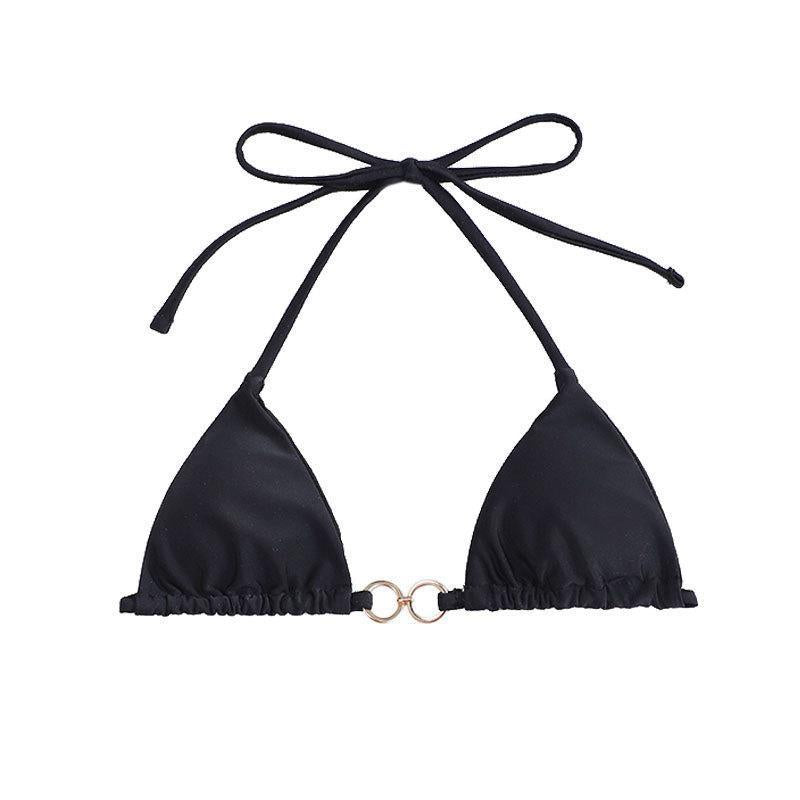 Damen Triangel-Bikini mit eleganter Ringverzierung EB
