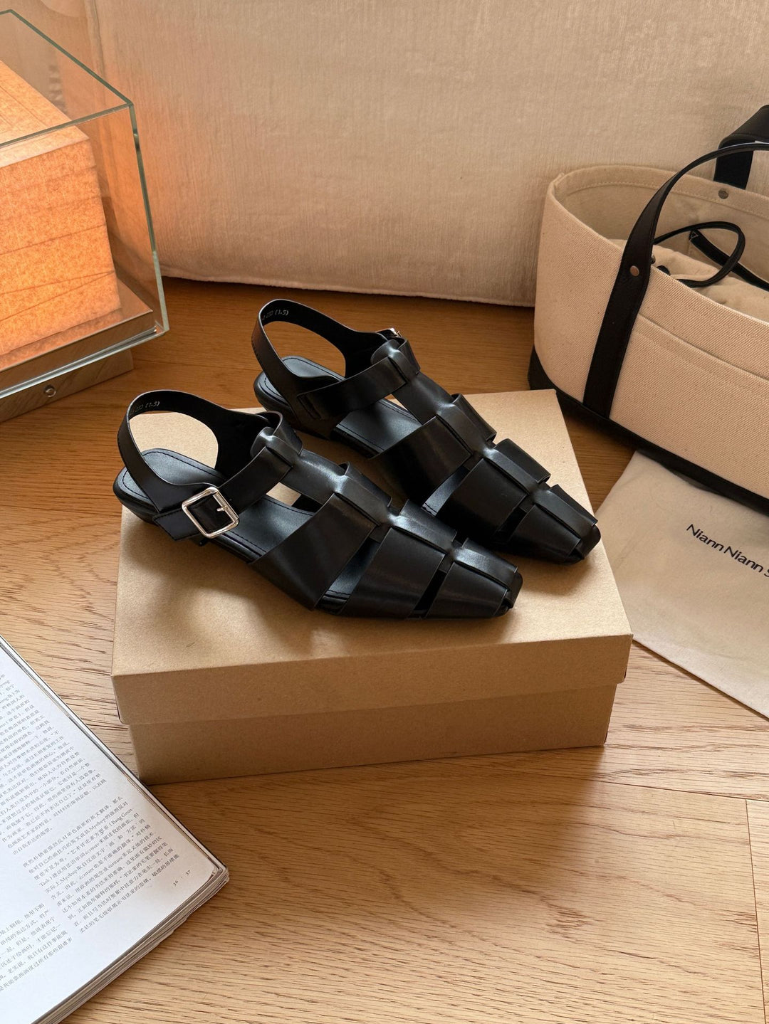 Damen Sling-Sandalen mit elegantem Riemendesign und komfortabler Schnalle EB