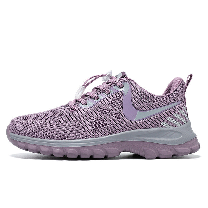Damen Sportliche Laufschuhe mit atmungsaktivem Obermaterial und flexiblem Tragekomfort EB