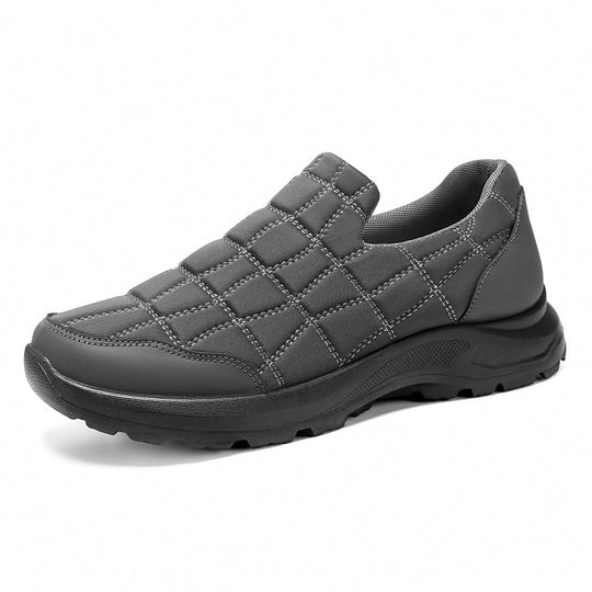 Damen Komfortable Slip-On Sneakers mit gepolstertem Schaft EB
