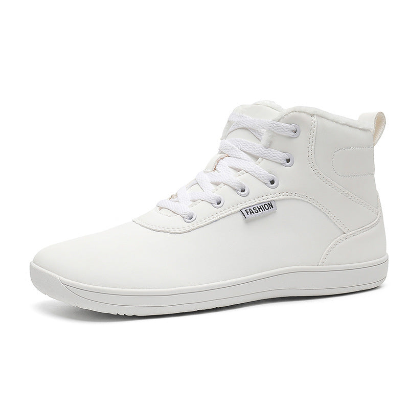 Damen Winterliche High-Top Sneakers mit isolierendem Innenfutter und rutschfester Sohle EB