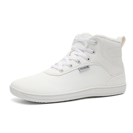 Herren nan knöchelhoher Freizeit-Sneaker mit warmem Plüschfutter, gepolsterter Innensohle und rutschfester Gummilaufsohle EB