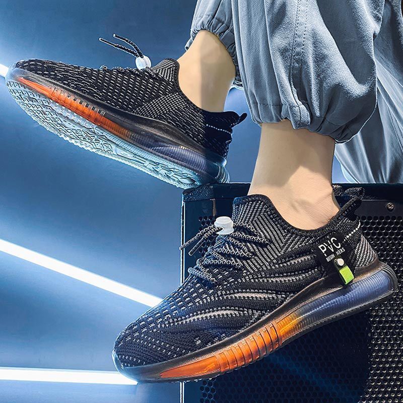 Damen Sportliche Running Sneakers mit atmungsaktiver Mesh-Oberfläche und flexibler Sohle EB