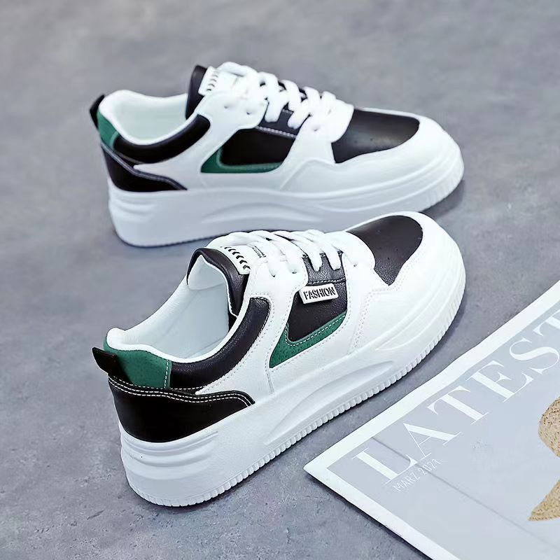 Damen Sportliche Sneakers mit dämpfender Laufsohle und modischem Design EB