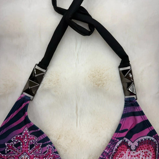 Damen Triangel-Bikini mit Verzierungen EB