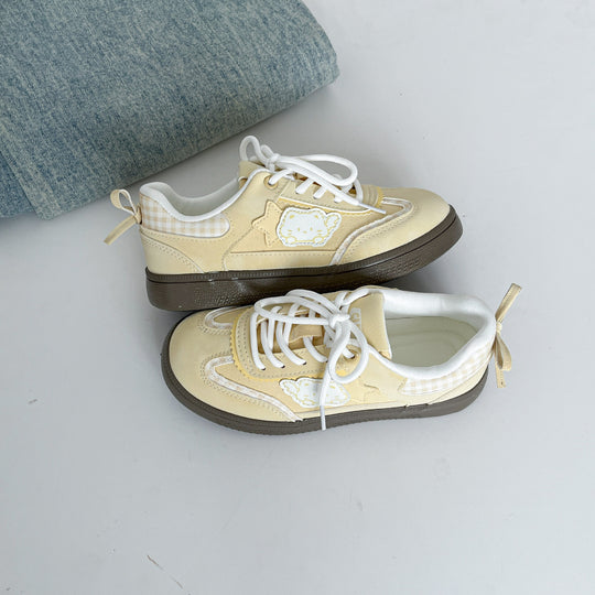 Damen Sneakers mit verspieltem Design und atmungsaktiver Innensohle EB