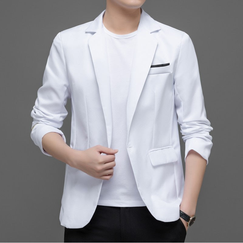 Herren modernen Blazer mit eleganter Passform und praktischen Taschen EB