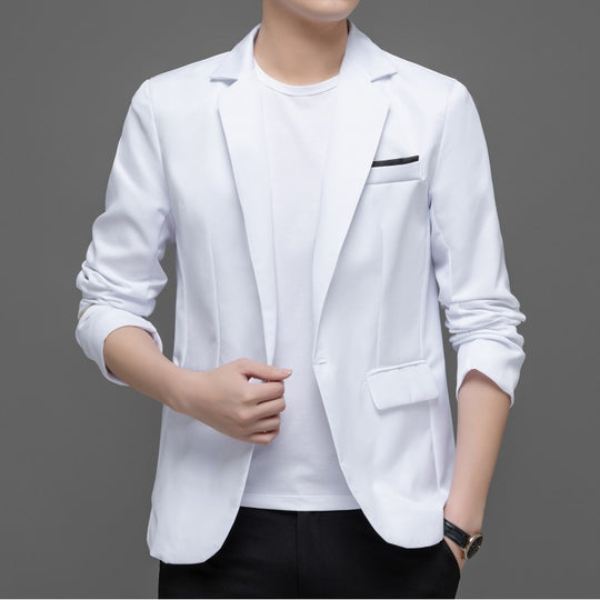 Herren modernen Blazer mit eleganter Passform und praktischen Taschen EB
