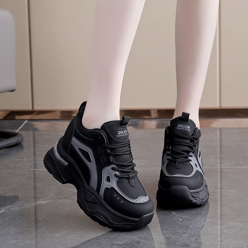 Damen Sportliche Chunky Sneakers EB
