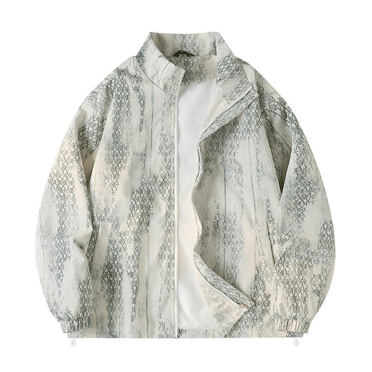 Damen Leichte Windjacke mit elastischen Bündchen von EB