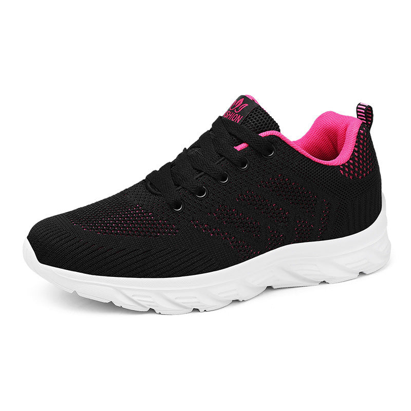 Unisex nan ultraleichter Strick-Sneaker mit dämpfender Schaumsohle und elastischem Obermaterial EB