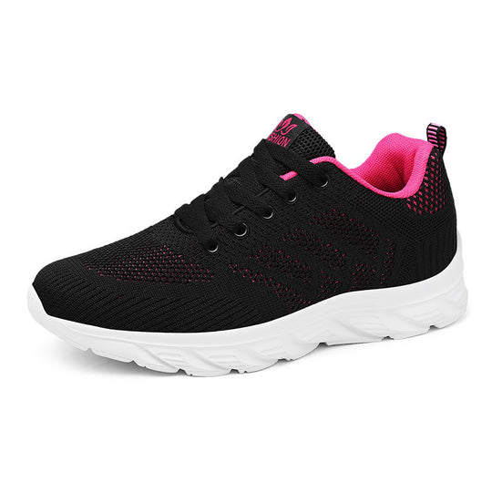 Unisex nan ultraleichter Strick-Sneaker mit dämpfender Schaumsohle und elastischem Obermaterial EB