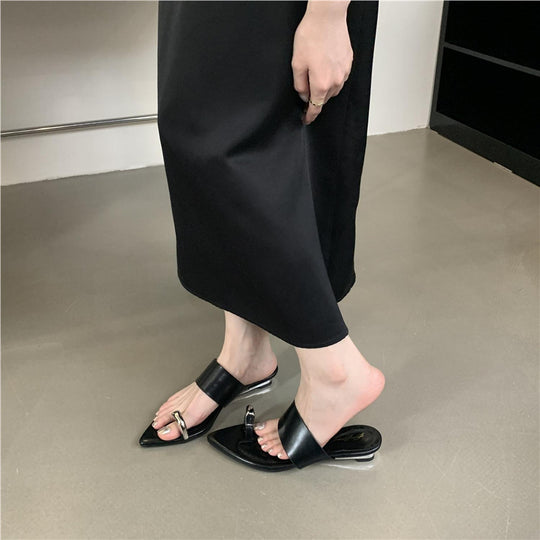 Damen elegante Mules mit innovativem Design EB