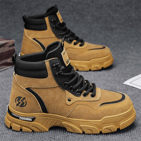 Damen Sportliche High-Top Stiefel mit robustem Profil und Dämpfungstechnologie EB