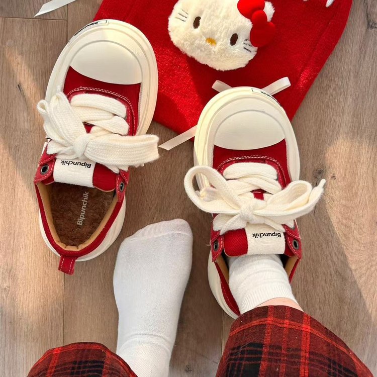 Damen Plateau-Sneaker mit modischem Design und großzügiger Dämpfung EB