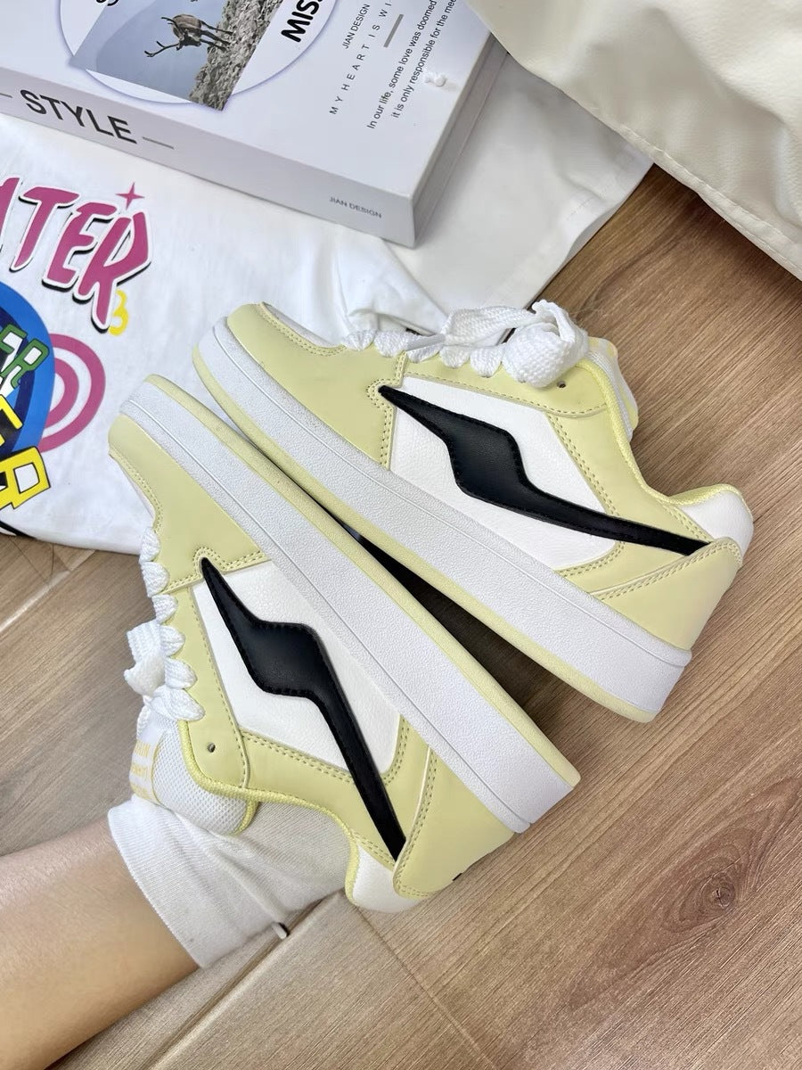 Damen Sportliche Sneaker mit trendigem Design und dämpfender Sohle EB