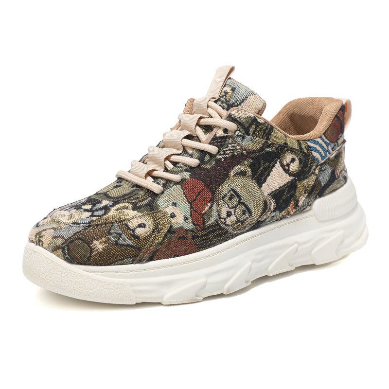 Damen Sportliche Lifestyle-Sneaker mit komfortabler Polsterung und einzigartigem Design EB