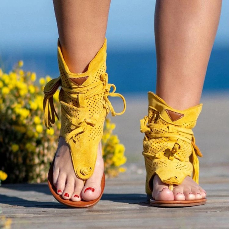 Damen modische Clogs mit atmungsaktiver Perforation und trendiger Schnürung EB