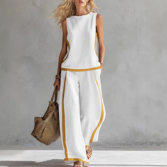 Damen lässiges Sommeranzug-Set EB