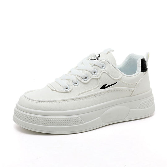 Damen modische Plateau-Sneaker mit ergonomischem Design und dämpfendem Sohlenprofil EB