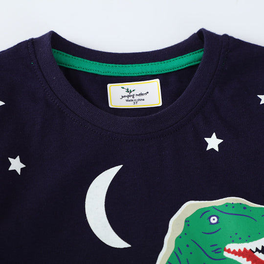 Jungen T-Shirt mit kreativem Dinosaurier-Motiv EB 1784092377