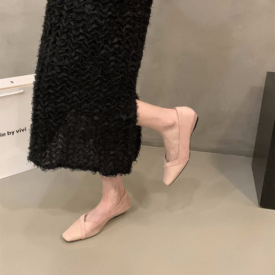 Damen elegante Slingback-Pumps mit modischem Glanz und komfortablem Fußbett EB