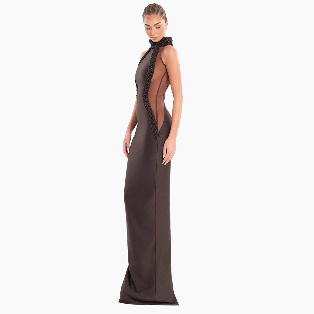 Damen Körperbetontes Abendkleid EB