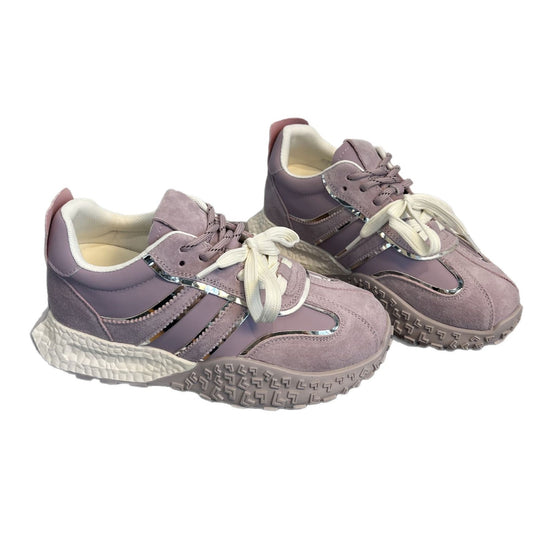 Damen Sportliche Sneakers mit modernem Design und komfortabler Sohle EB
