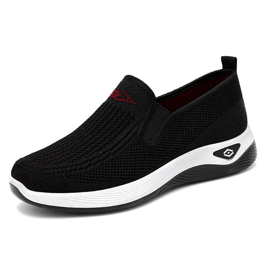 Damen Slip-On Freizeitschuhe mit atmungsaktivem Obermaterial EB